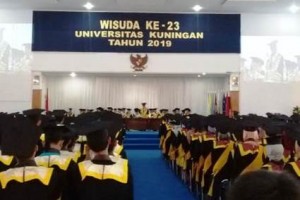 Wisuda  ke 23 Uniku 2019.
